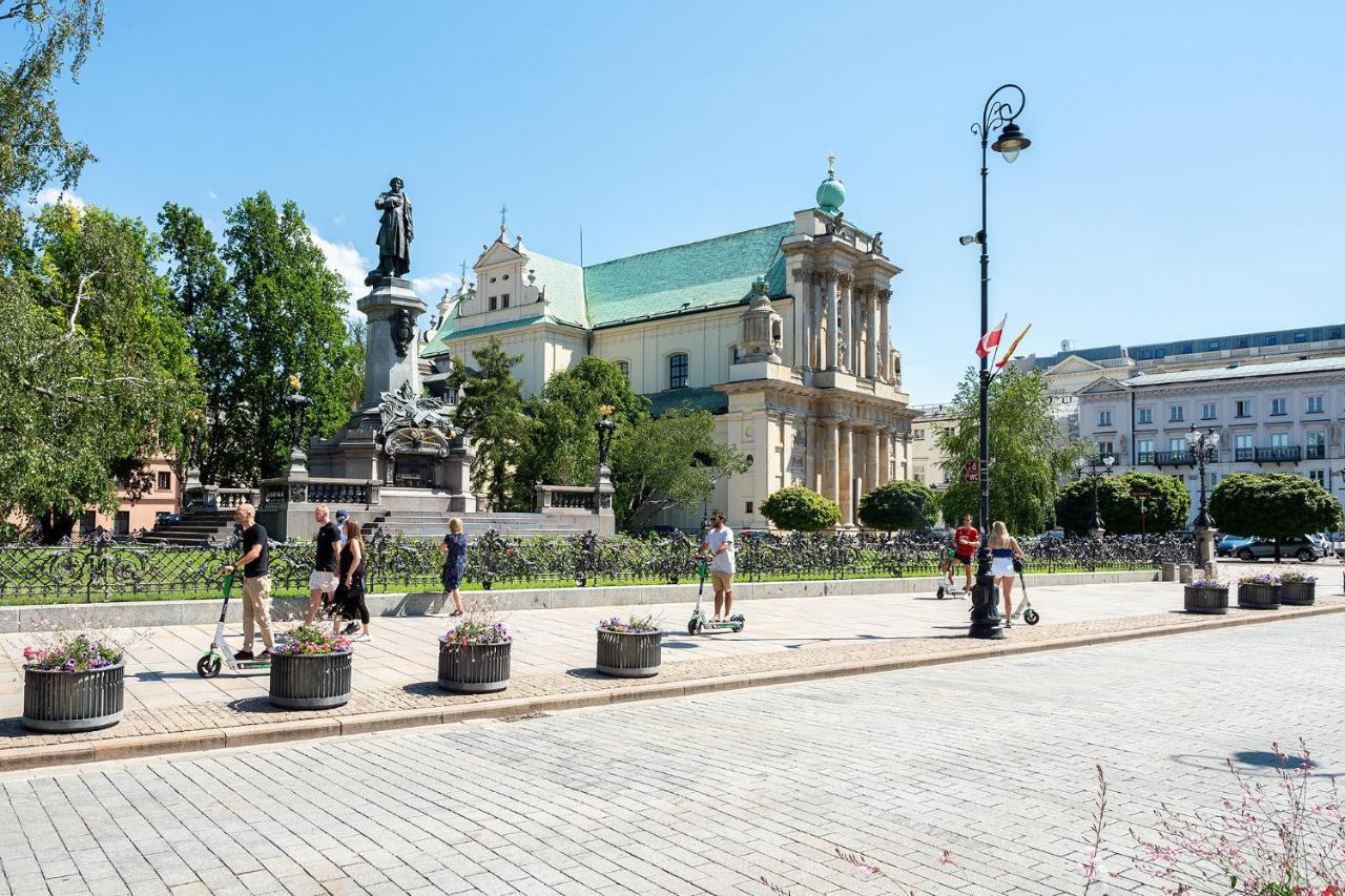 Krakowskie Przedmiescie 19 - 600M Od Zamku Krolewskiego - 50M Od Palacu Prezydenckiego - 800M Od Stacji Metra Nowy Swiat - Better Rental Warschau Buitenkant foto